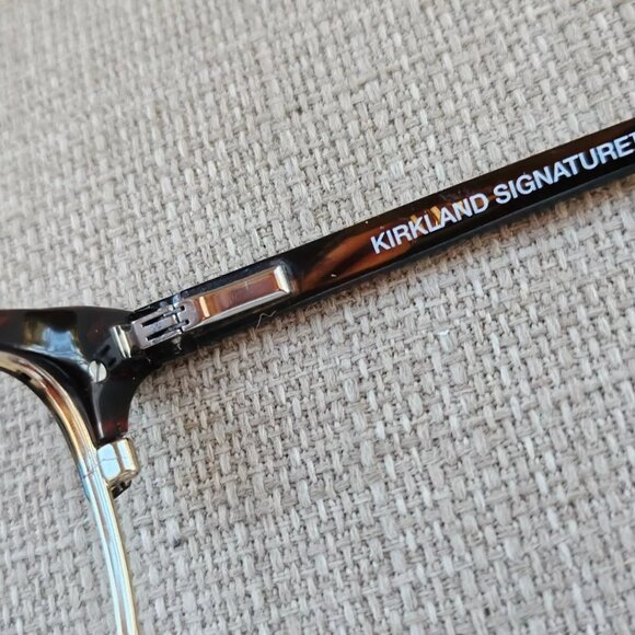 Kirkland Signature Women Glasses Frame KS Crystal Brown Horn 52[]17 140 Eyeglass - Picture 10 of 11